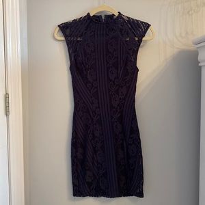 Pepper Mayo beautiful navy lace dress